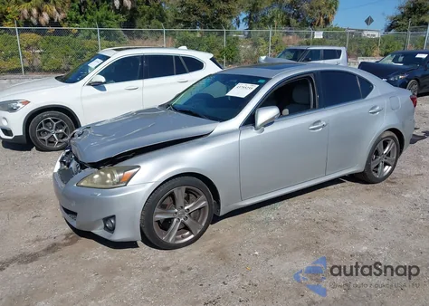 2012 Lexus Is 350 из США, поврежденный, VIN JTHBE5C25C5030430